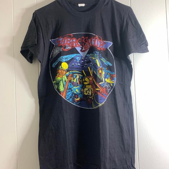vintage 1979 AEROSMITH Toys In The Attic double sided single stitch tee shirt L - Picture 3 of 7